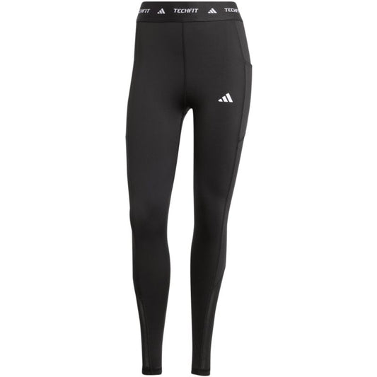 Adidas Techfit Stash Pocket Full-Length women's leggings black IT2282 In preparation Adidas