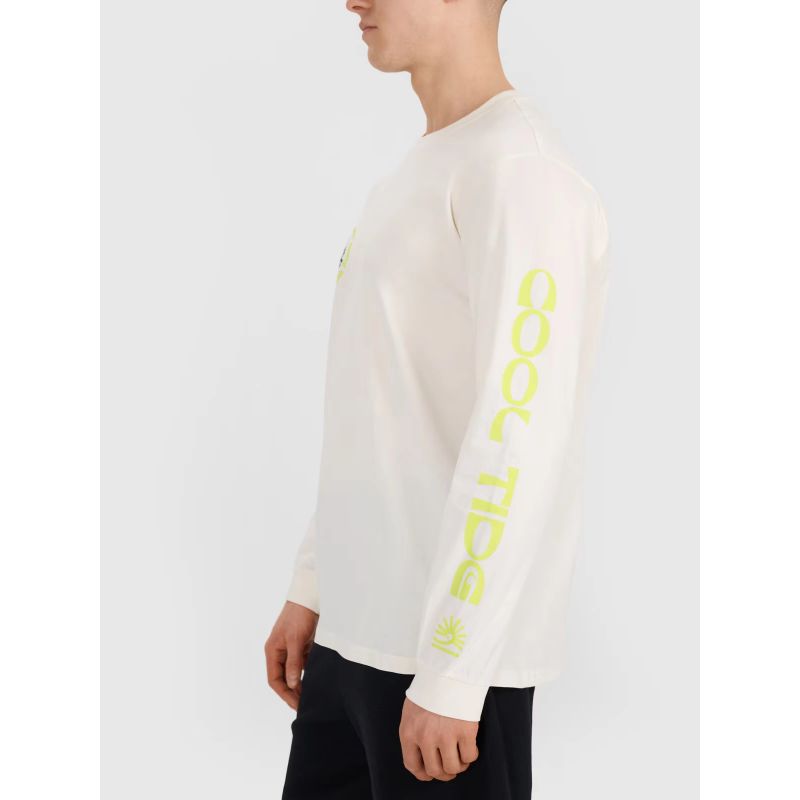 Men's longsleeve regular with print 4F 4FWSS25TLONM392-11S *Kategoria tymczasowa Your Sports Performance