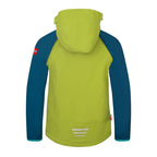 Trollkids Rondane Zip-Off XT Softshell Jacket pear green/Madeira blue/sea green (819-360)