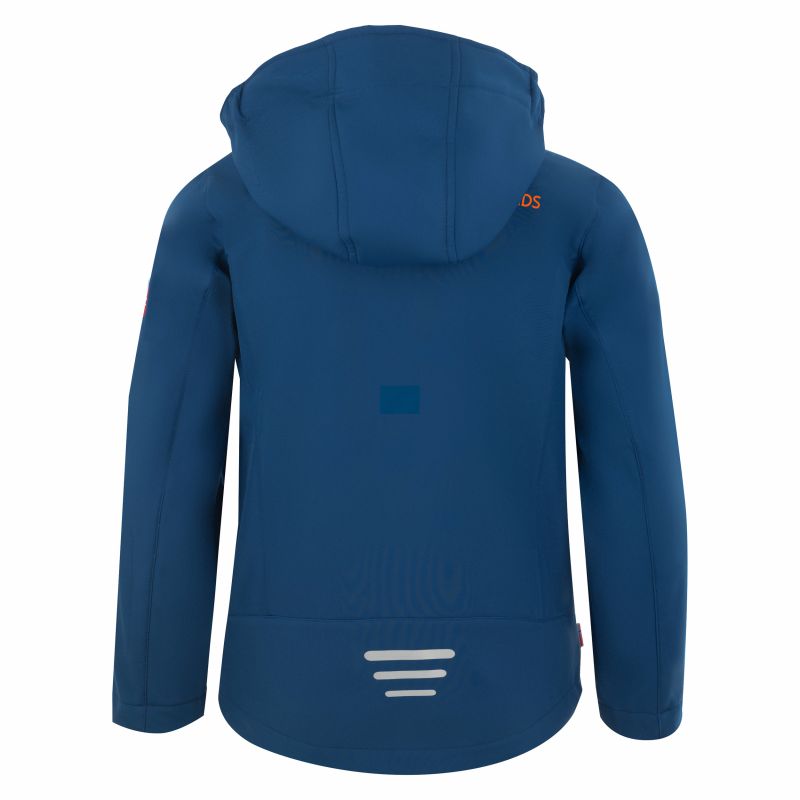 Trollkids Kids Trollfjord Jacket with hood, blue (161-142) In preparation Your Sports Performance