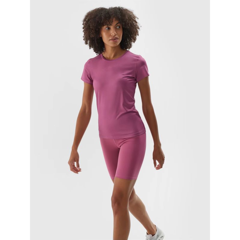 Women's quick-drying regular training T-shirt 4F 4FWAW24TFTSF1011-53S *Kategoria tymczasowa Your Sports Performance