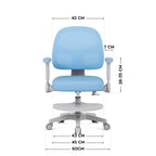 Junior 5.0 Blue Swivel Chair Fotele/Fotele biurowe Your Sports Performance