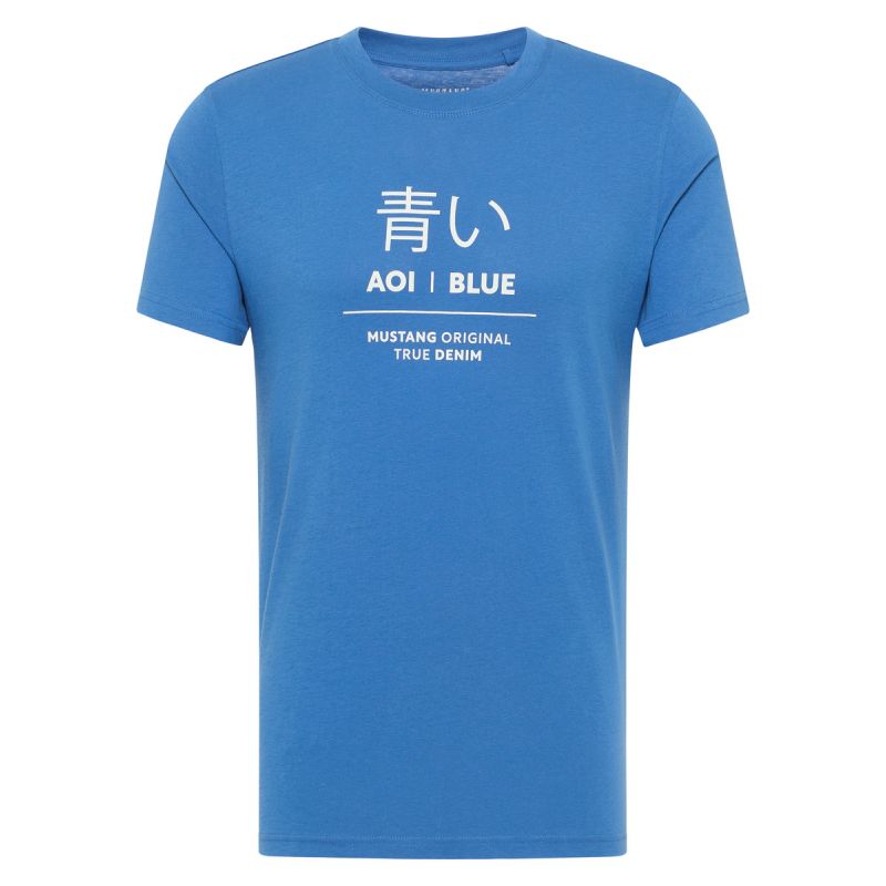 Mustang T-shirt Alex C Print M 1013522 5234 Clothing/Lifestyle/T-shirts/Mustang Your Sports Performance
