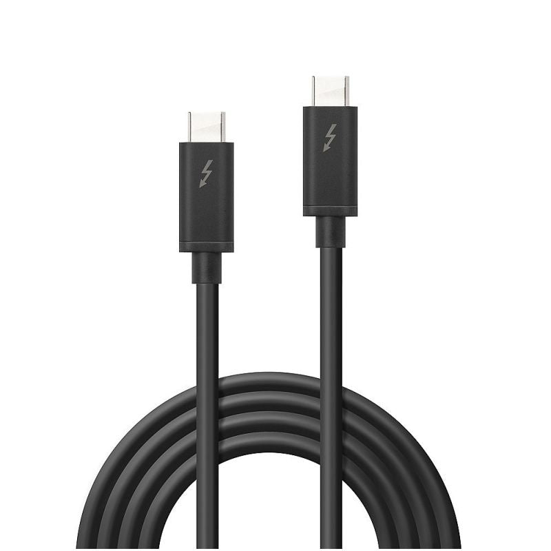 Lindy 41557 Thunderbolt Cable 2m 20 Gbps Black Kable i adaptery/Kable USB Your Sports Performance