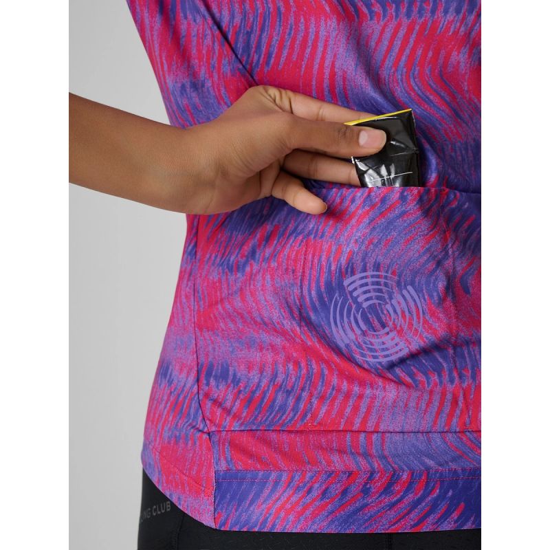 Women's cycling jersey with UPF50+ filter 4F 4FRSS26TFTSF2453-53A