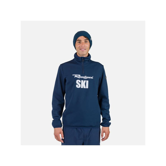Rossignol Signature Ski Hz Fleece Navy Blue Sweatshirt Rossignol