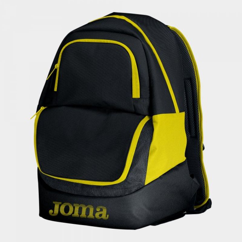 DIAMOND II BACKPACK BLACK YELLOW Accessories/Plecaki/Joma Your Sports Performance