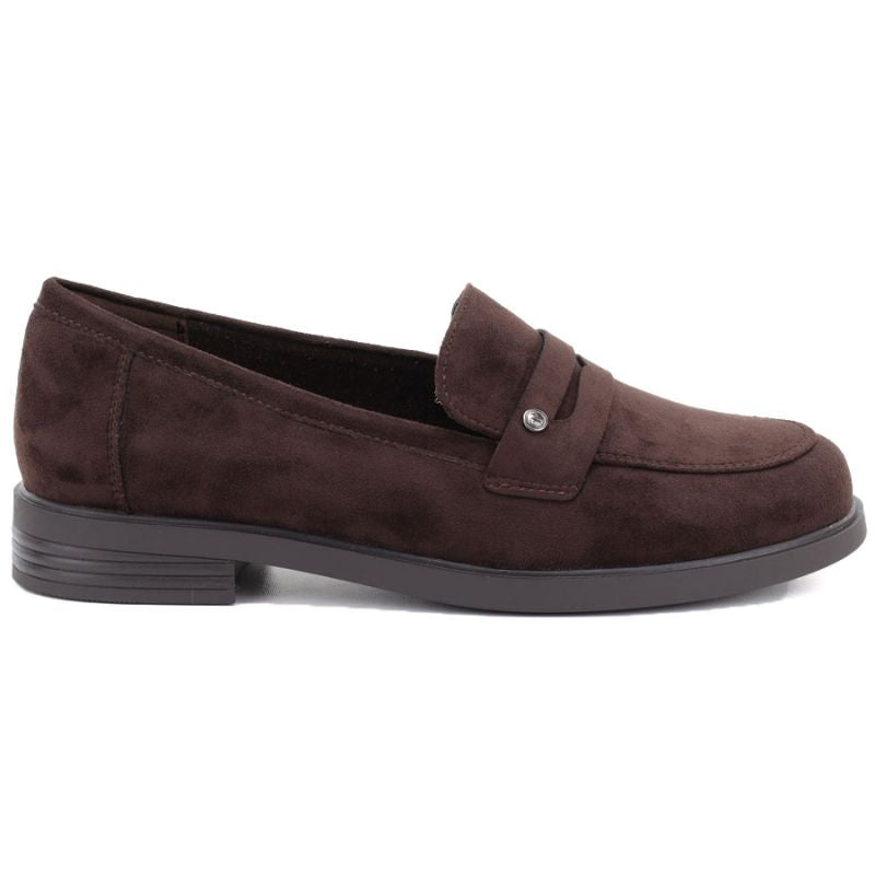 Women's loafers, brown loafers, Potocki SZ12832