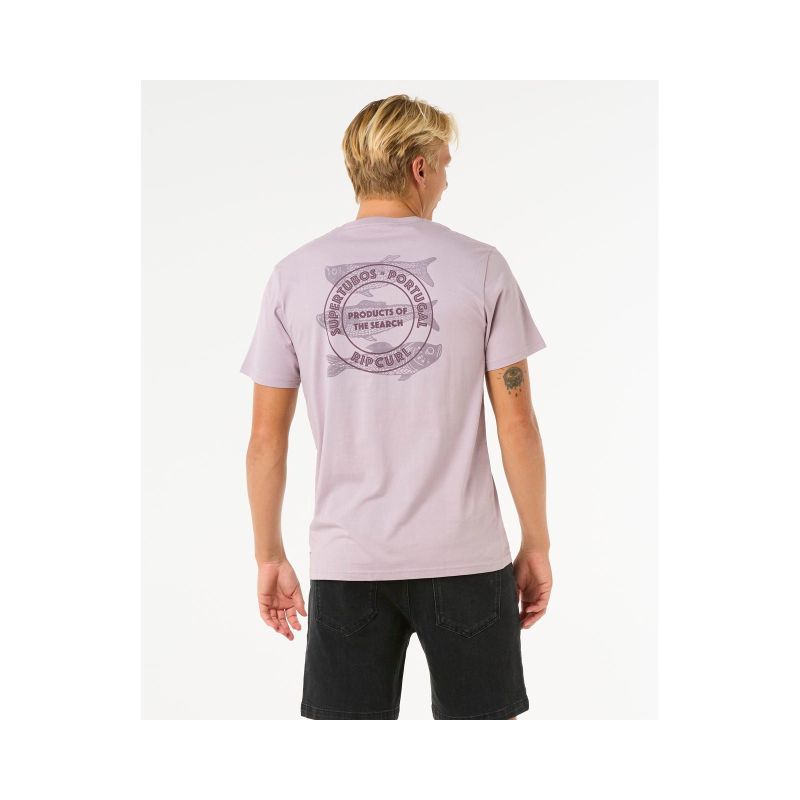 RIP CURL Desti Animals Tee Purple