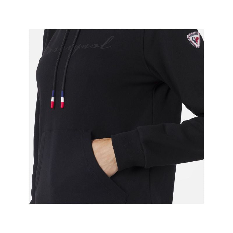Rossignol W Logo Sweat Hood Fl black Rossignol