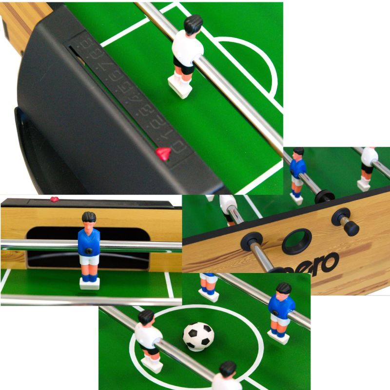 FOOTBALL TABLE FOR MULTI-GAMES 9 IN 1 121x61x80CM Accessories Your Sports Performance