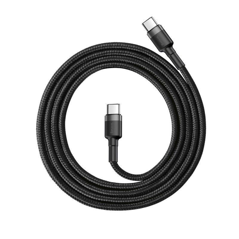 Baseus CATKLF-GG1 cable (USB type CM - USB type CM; 1m; gray-black) In preparation Your Sports Performance