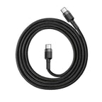 Baseus CATKLF-GG1 cable (USB type CM - USB type CM; 1m; gray-black) In preparation Your Sports Performance