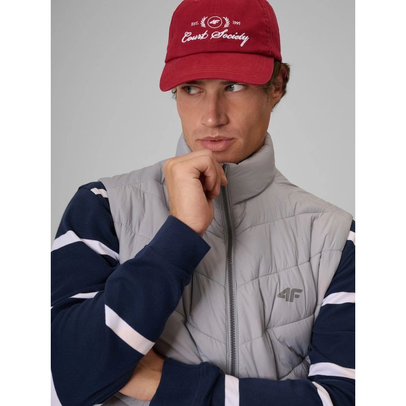 Men's vest with synthetic filling 4F 4FRAW26TVJAM401-25S