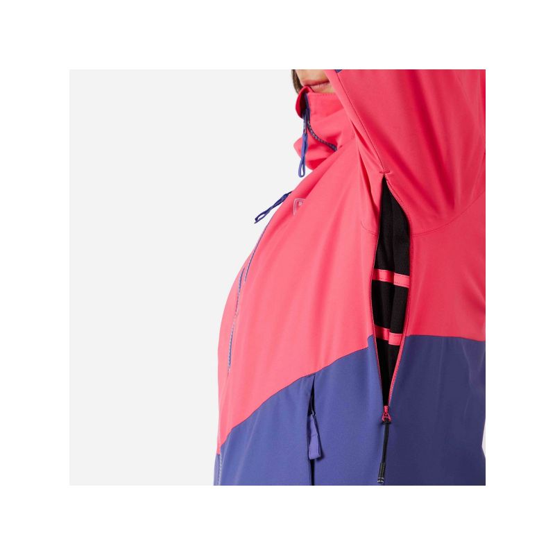 ROSSIGNOL Jr Wispile Jkt Blue Children's Ski Jacket