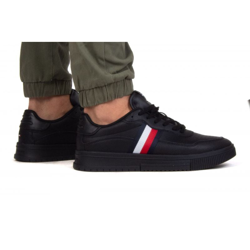 Tommy Hilfiger Supercup Leather Stripes M shoes FM0FM048240GQ Footwear/Lifestyle/Tommy Hilfiger Tommy Hilfiger