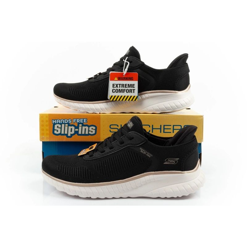 Skechers Bobs Squad-Chaos Women's Sports Shoes Comfortable SLIP-INS Skechers