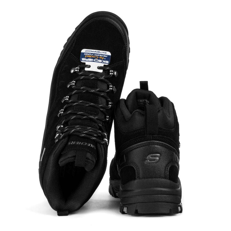 Skechers Relaxed Fit Relment Pelmo M 64869 BLK shoes Footwear/Outdoor/Skechers Skechers