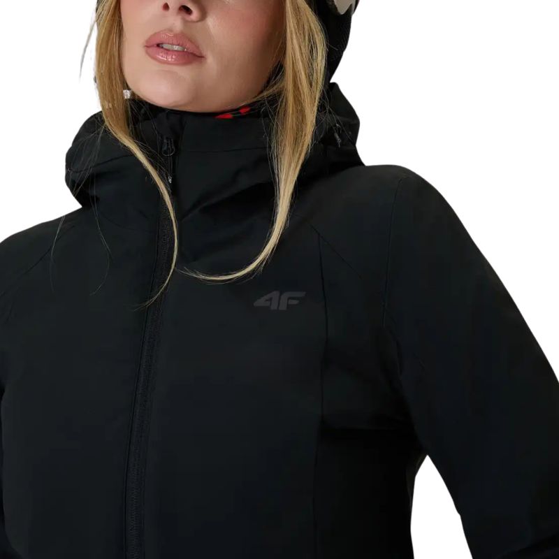 Women’s Ski Jacket 4F F1221 Deep Black 4FWAW26TTJAF1221 20S