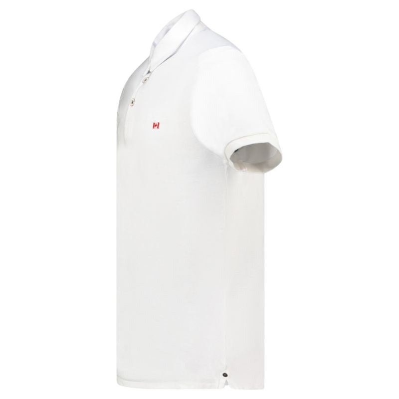 Canadian Peak Karseak White RM Men's 254 Polo Shirt (RBMSZ1394H/CP-BLANC) In preparation Your Sports Performance