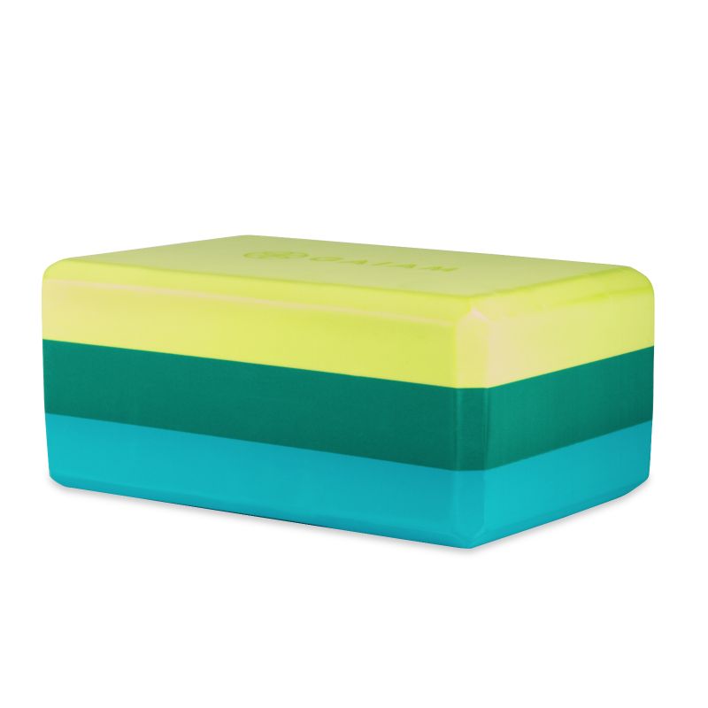 Gaiam Teal Tonal Tri 62207 Yoga Cube Accessories/Training equipment Your Sports Performance