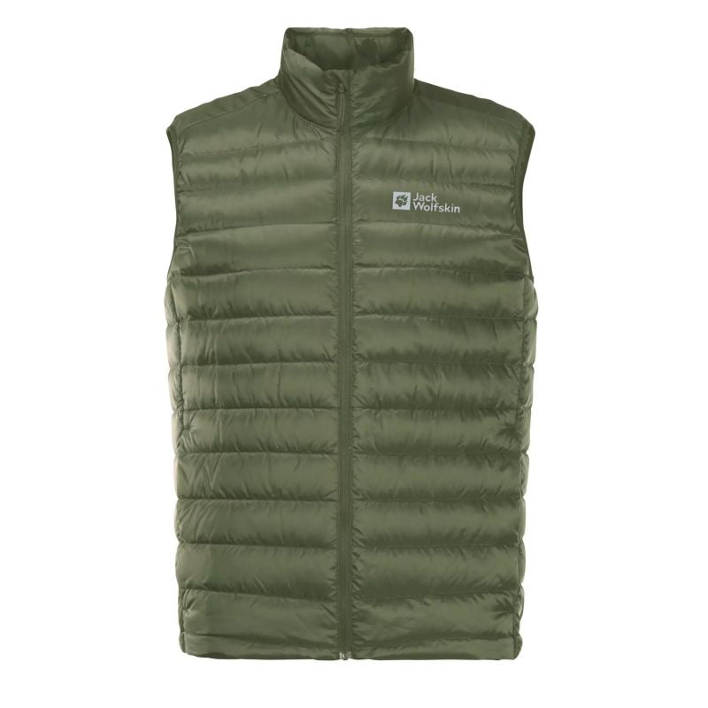 Jack Wolfskin PACK & GO DOWN VEST M greenwood (1207011_4129) In preparation Your Sports Performance