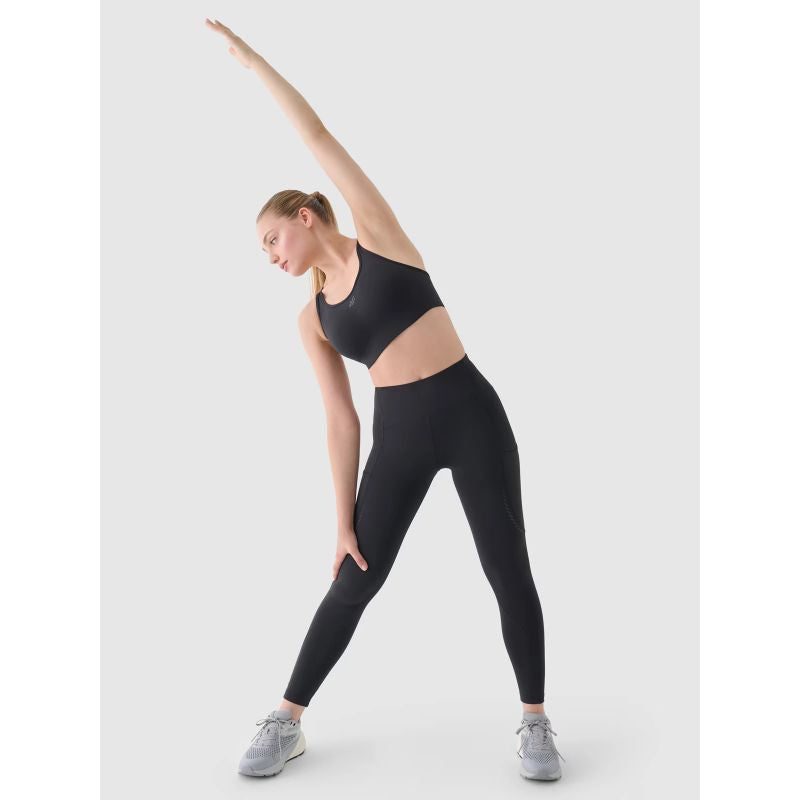 Women's 4F High Waist Running Leggings 4FWAW24TFTIF267-22S *Kategoria tymczasowa Your Sports Performance