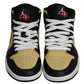 Original Air Jordan 1 Mid Tartan Swoosh Men's Sneakers - DZ5329-001 AIR Jordan