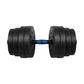 Bituminous adjustable dumbbells with connector 2x15kg REBEL ACTIVE In preparation Your Sports Performance