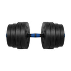 Bituminous adjustable dumbbells with connector 2x15kg REBEL ACTIVE In preparation Your Sports Performance