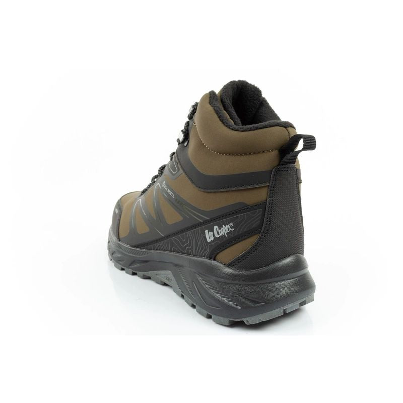 Lee Cooper men's winter hiking boots insulated waterproof green Lee Cooper