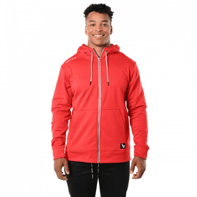 Bauer Team Fleece Zip Sr M 1060780 sweatshirt Clothing/Lifestyle/Adler Your Sports Performance