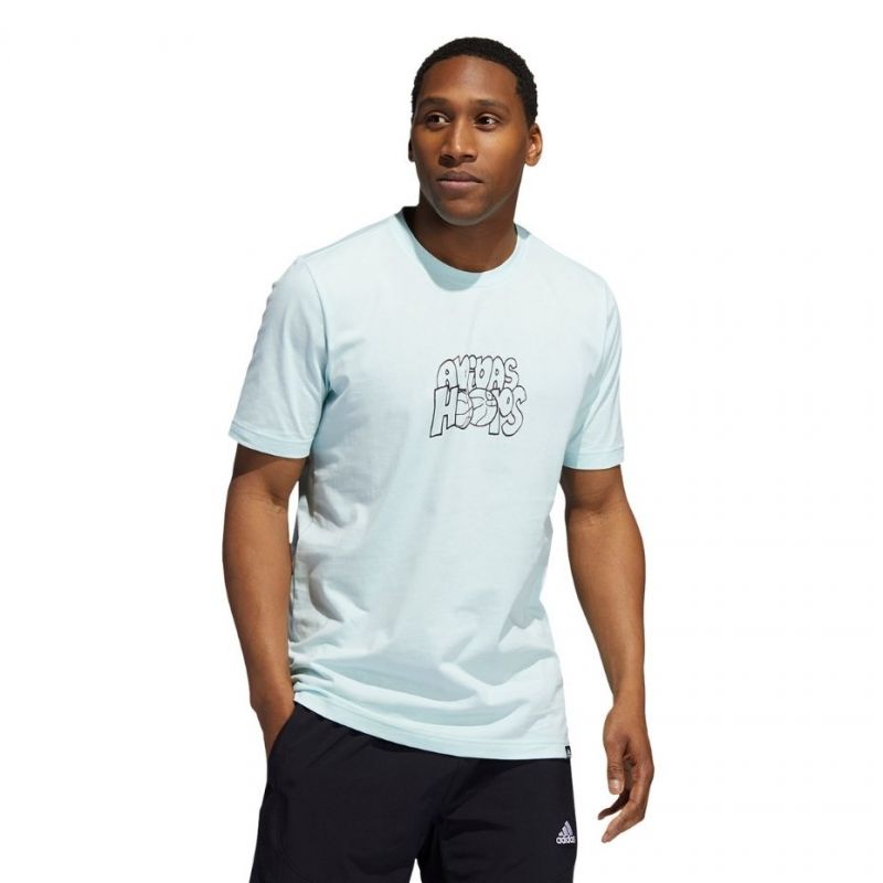 Tee adidas Lil Stripes adidas Hoops Graphic M GS7222 Clothing/Lifestyle/T-shirts Adidas