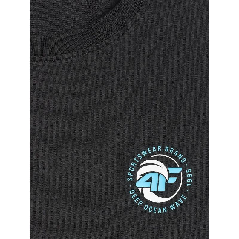 Men's regular sleeveless T-shirt with print 4F 4FRSS26TSLEM366-10S 4f