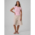 Women's slim plain T-shirt 4F 4FRSS26TTSHF4520-56S