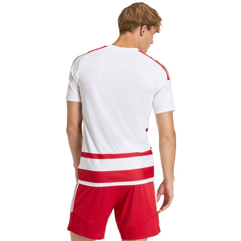adidas Men's Hooped 26 Jersey White-Red KF3388
