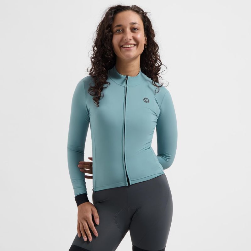 Rogelli women's sweatshirt SIGNATURE LIGHT blue S Rogelli/Rower/Woman/Koszulki Długi Rękaw Your Sports Performance