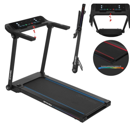 Spokey LEAN foldable electric treadmill In preparation Your Sports Performance