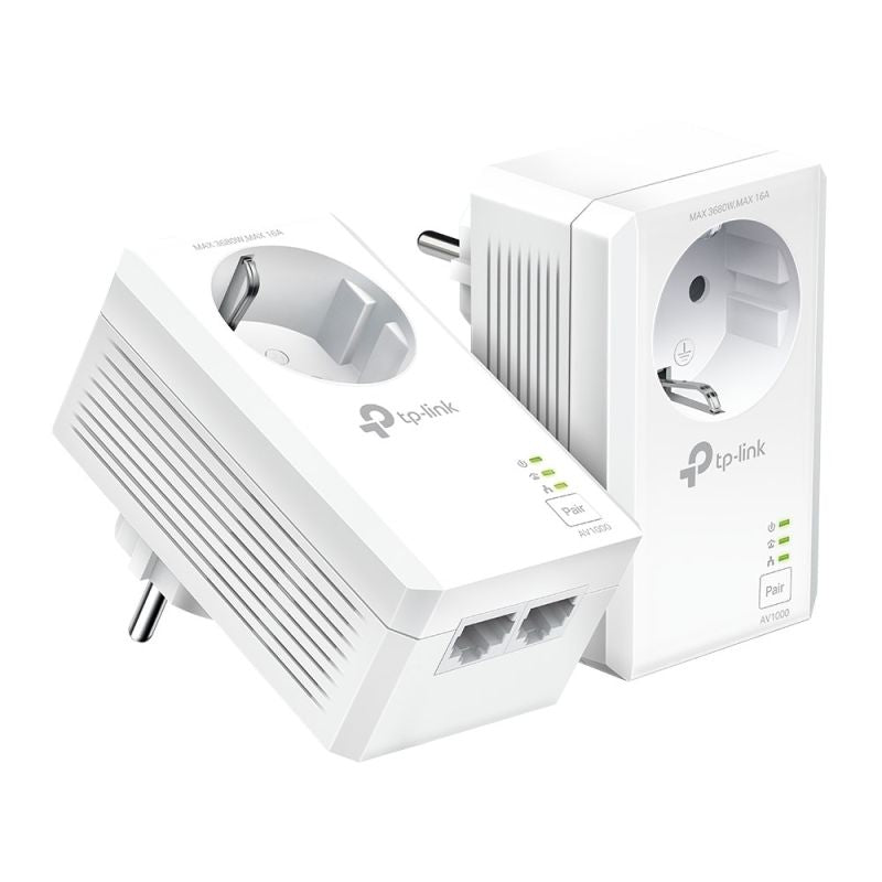 AV1000 2 POWERLINE STARTER KIT/2-PORT GIGABIT PASSTHROUGH Komunikacja i łączność/PowerLine – Home Plug Your Sports Performance