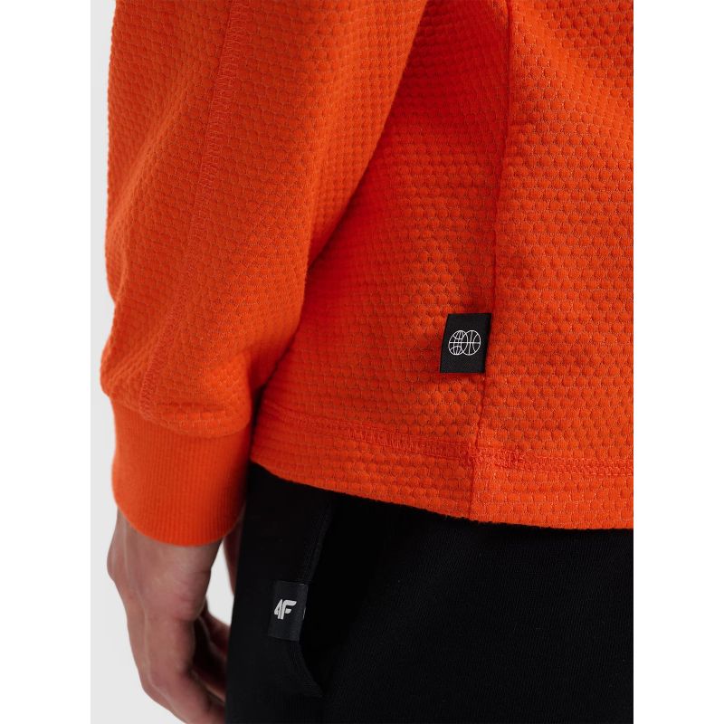 Longsleeve oversize smooth men's 4F 4FRSS25TLONM518-70S *Kategoria tymczasowa Your Sports Performance