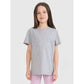 Regular plain girls' T-shirt 4F 4FJWSS25TTSHF2177-27M *Kategoria tymczasowa Your Sports Performance