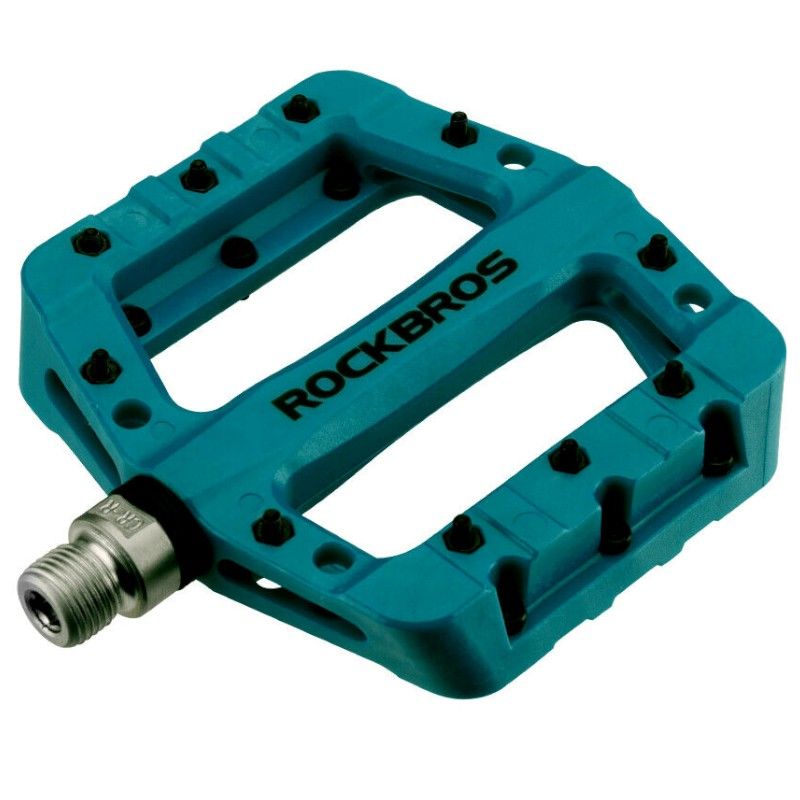 Rockbros turquoise platform bike pedals Rockbros/Części Rowerowe/Pedały Rowerowe Your Sports Performance