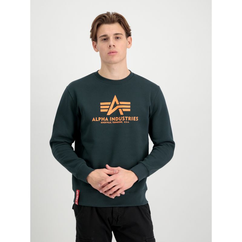 Alpha Industries Basic Sweater M 178302-353 Clothing/Lifestyle/Alpha Your Sports Performance