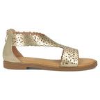 Women's openwork gold sandals Filippo DS7889 Filippo