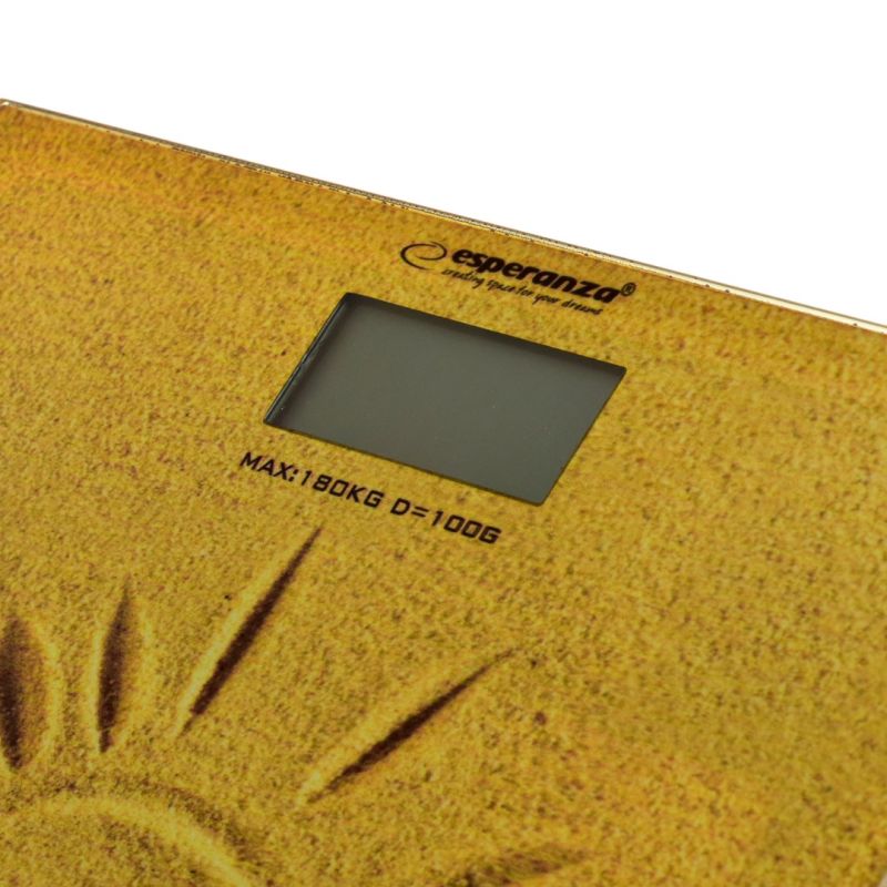 Esperanza Sunshine EBS006 Bathroom Scale (Sand Color) AGD - Produkty/Wagi łazienkowe Your Sports Performance