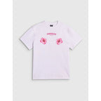 Women's loose T-shirt with print 4F 4FRSS26TTSHF3882-10S