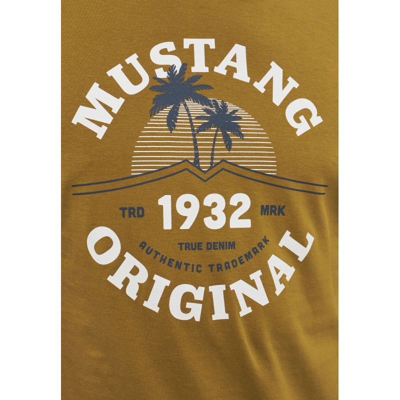 Mustang T-shirt Alex C Print M 1012520 6370 Clothing/Lifestyle/T-shirts/Mustang Your Sports Performance