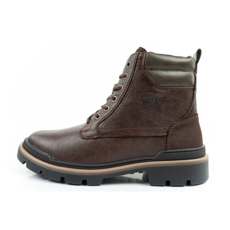 Wrangler Nevada men's boots Chelsea boots elegant fashionable dark brown In preparation Your Sports Performance