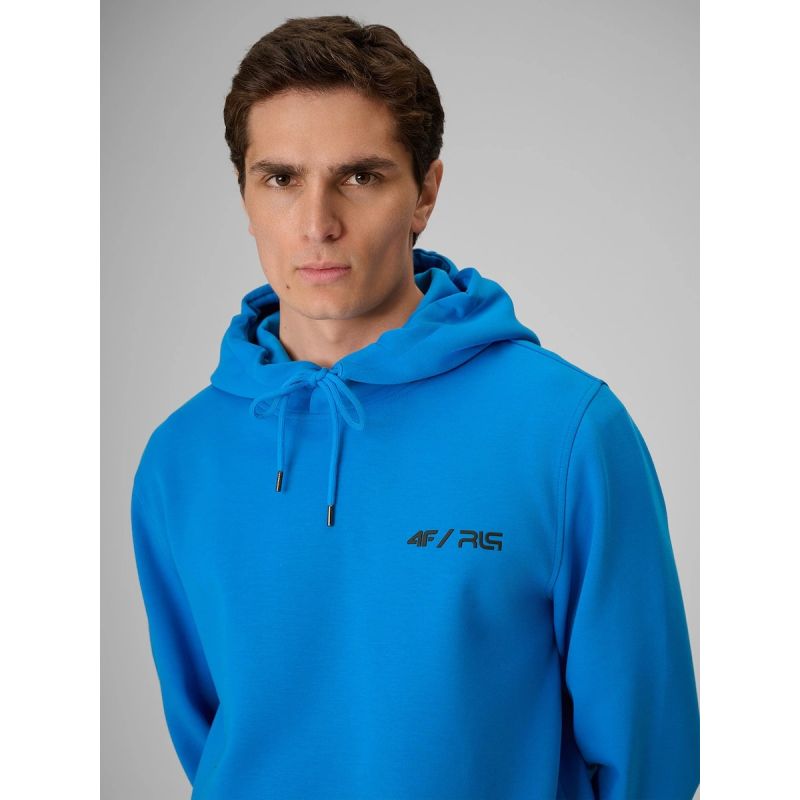 Men's regular hooded sweatshirt 4F | Robert Lewandowski RL9KSS26TSWSM2954-33S