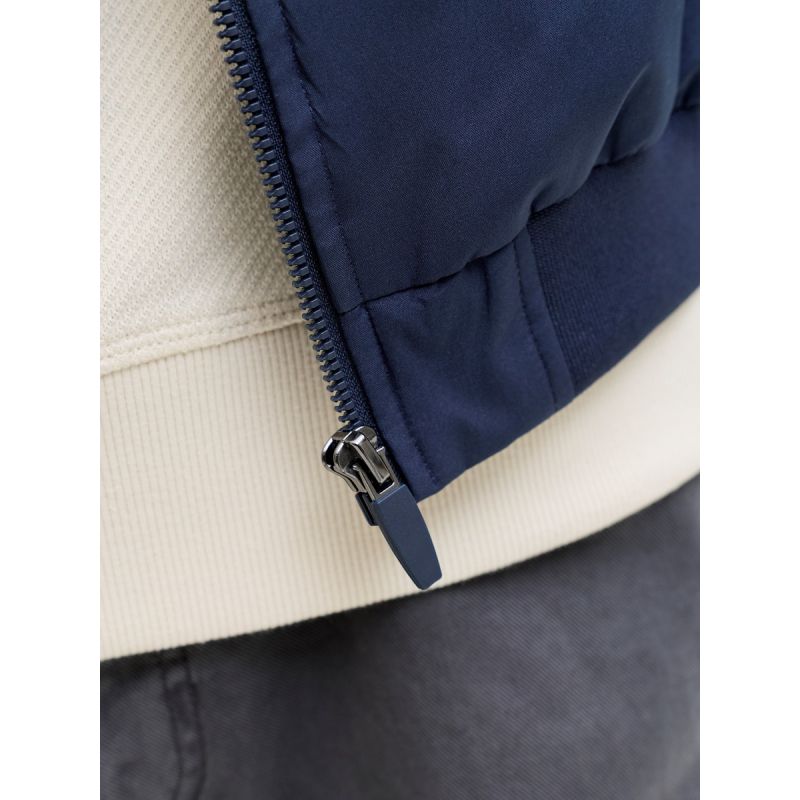 Jack&Jones Men's Bomber Jacket JJECHARGE STAND COLLAR BOMBER NOOS 12288895 NAVY BLAZER